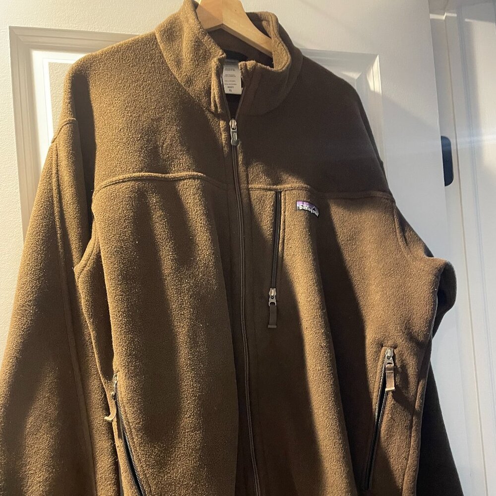 Patagonia Dark Brown Fleece XL